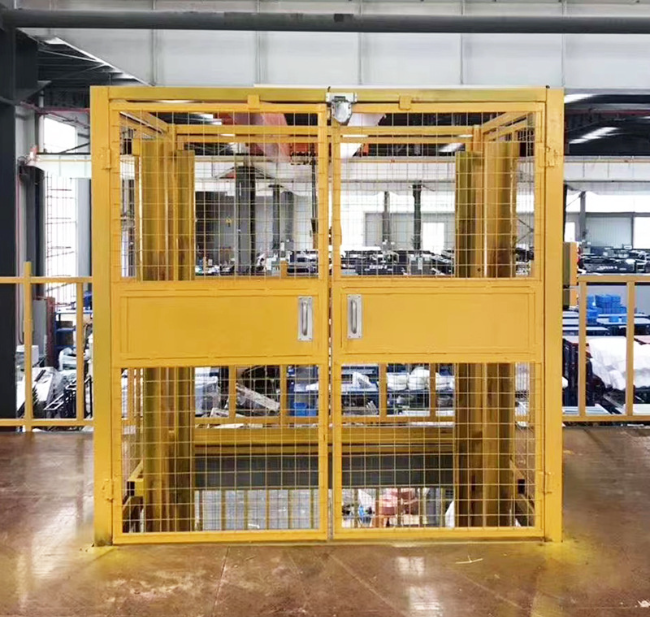 政和智能导轨式升降机亮相