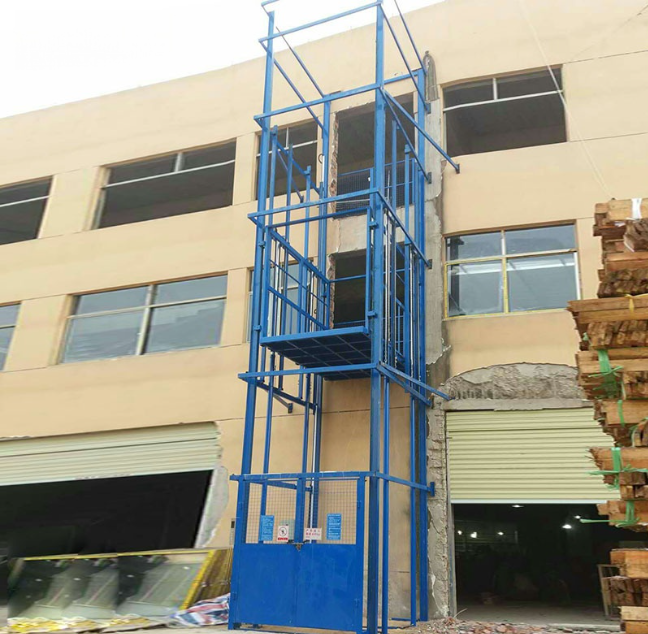 政和建材厂室外物料提升