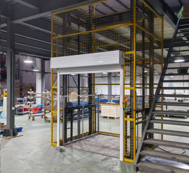 政和食品厂物料提升